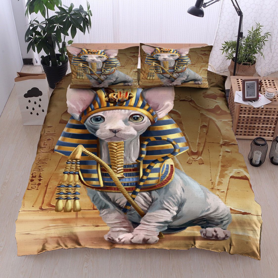 Sphynx cat Bedding Set