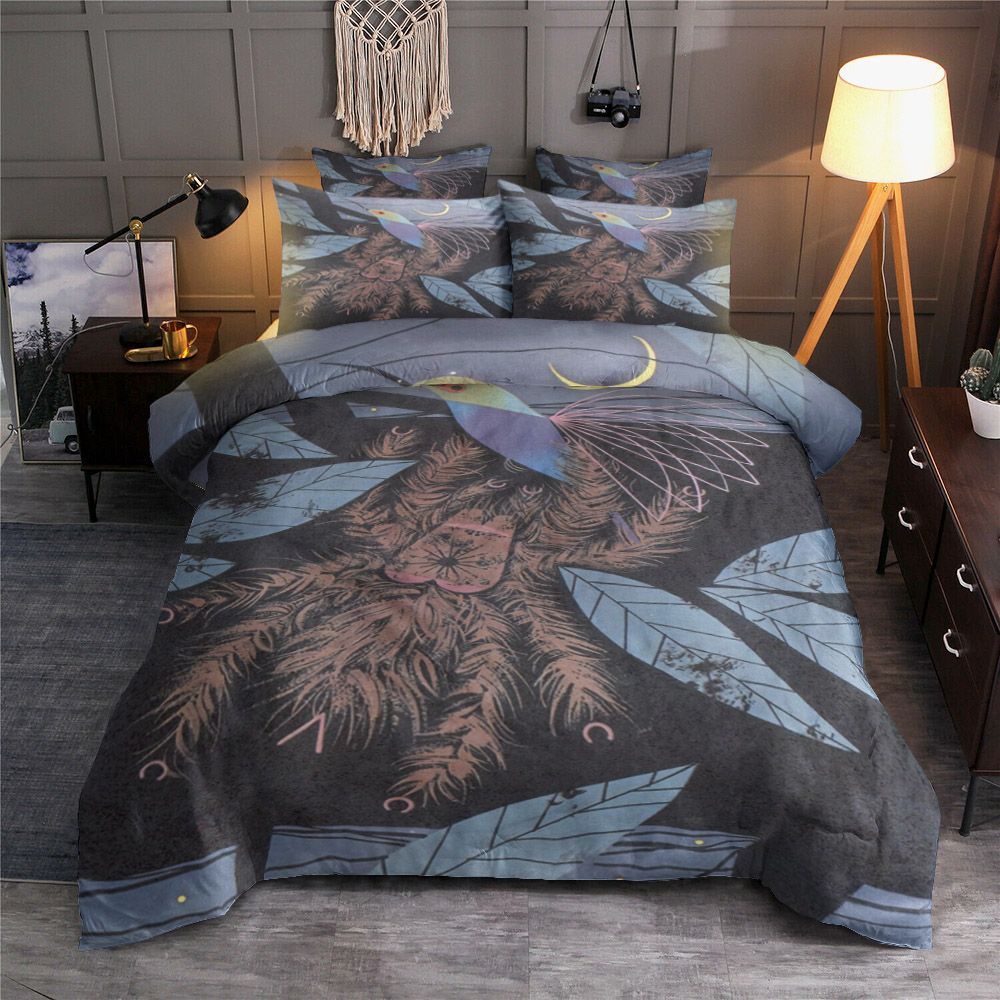 Spider And Hummingbird Bedding Set