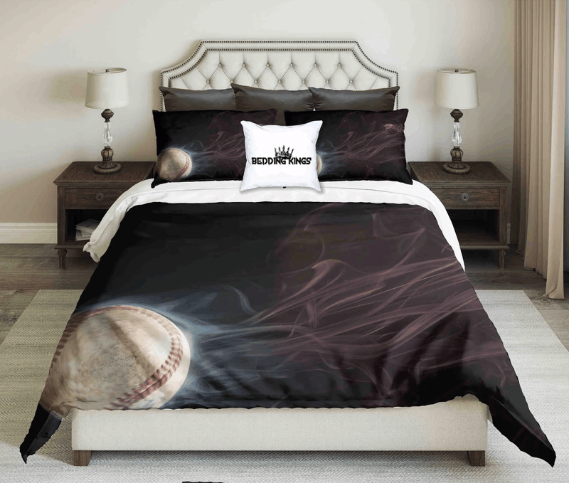 Spinning Baseball Bedding Set