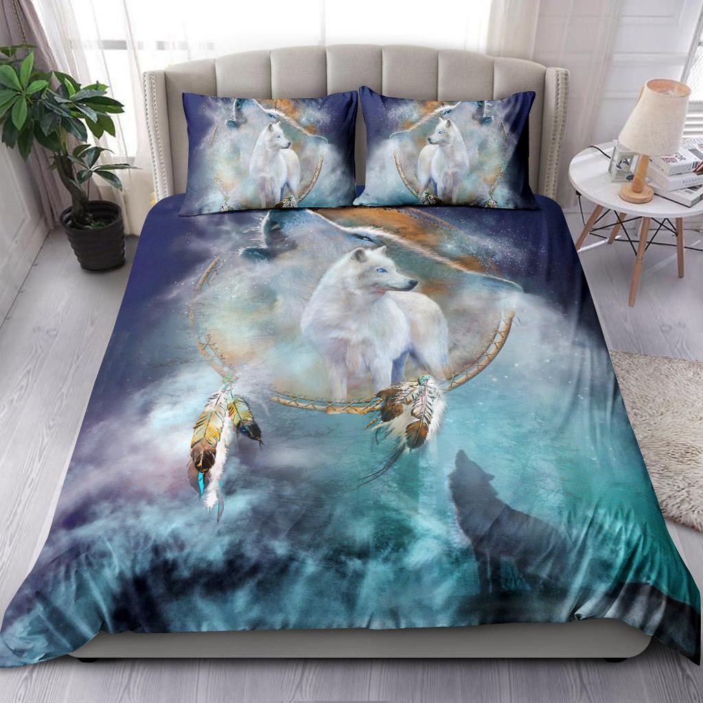 Spirit Of The White Wolf Bedding Set