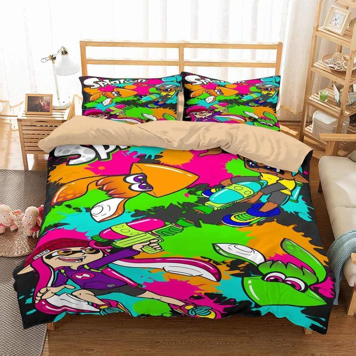 Splatoon Bedding Set