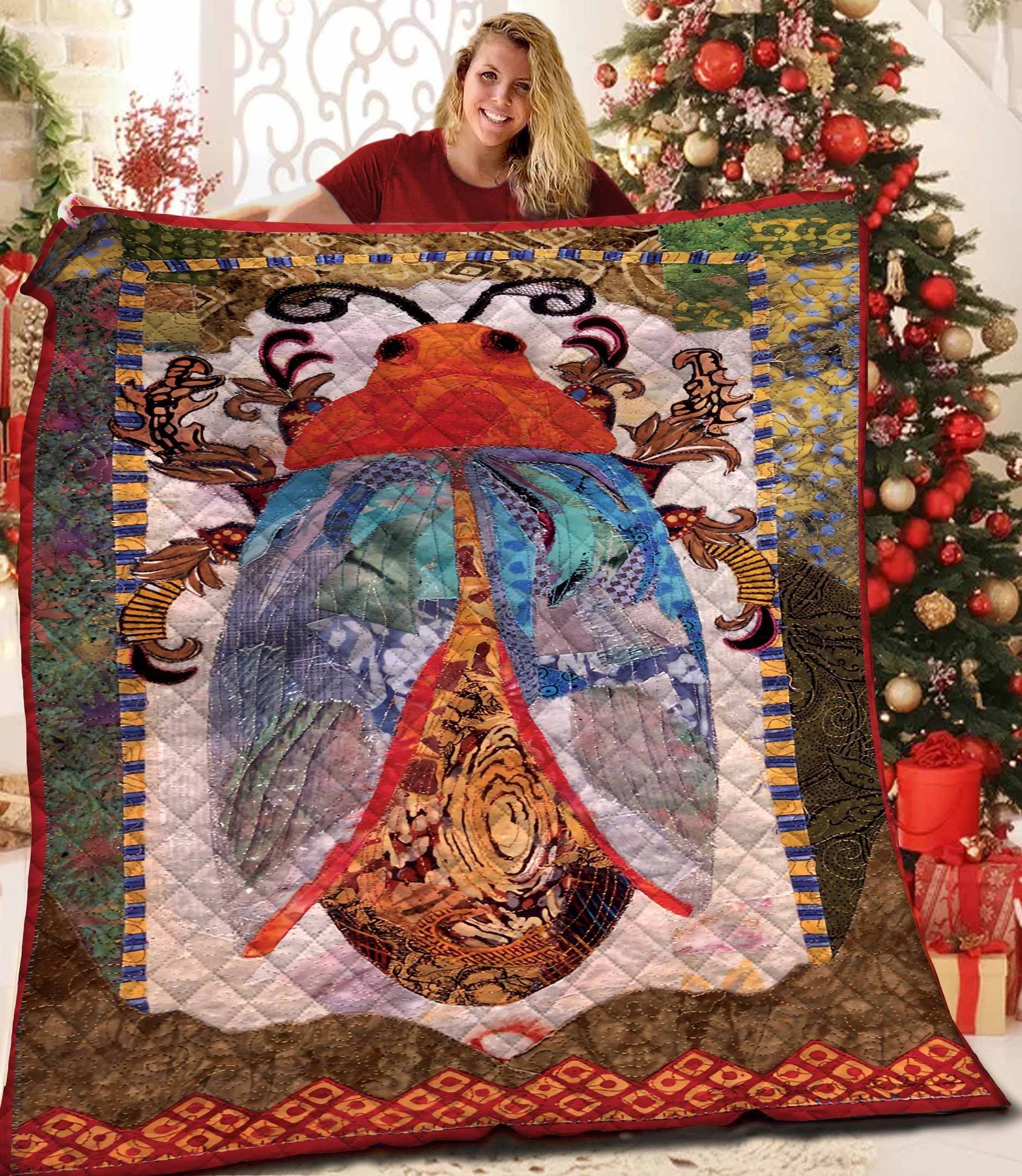 Spotlight Beetle Quilt Blanket BBB311013SM