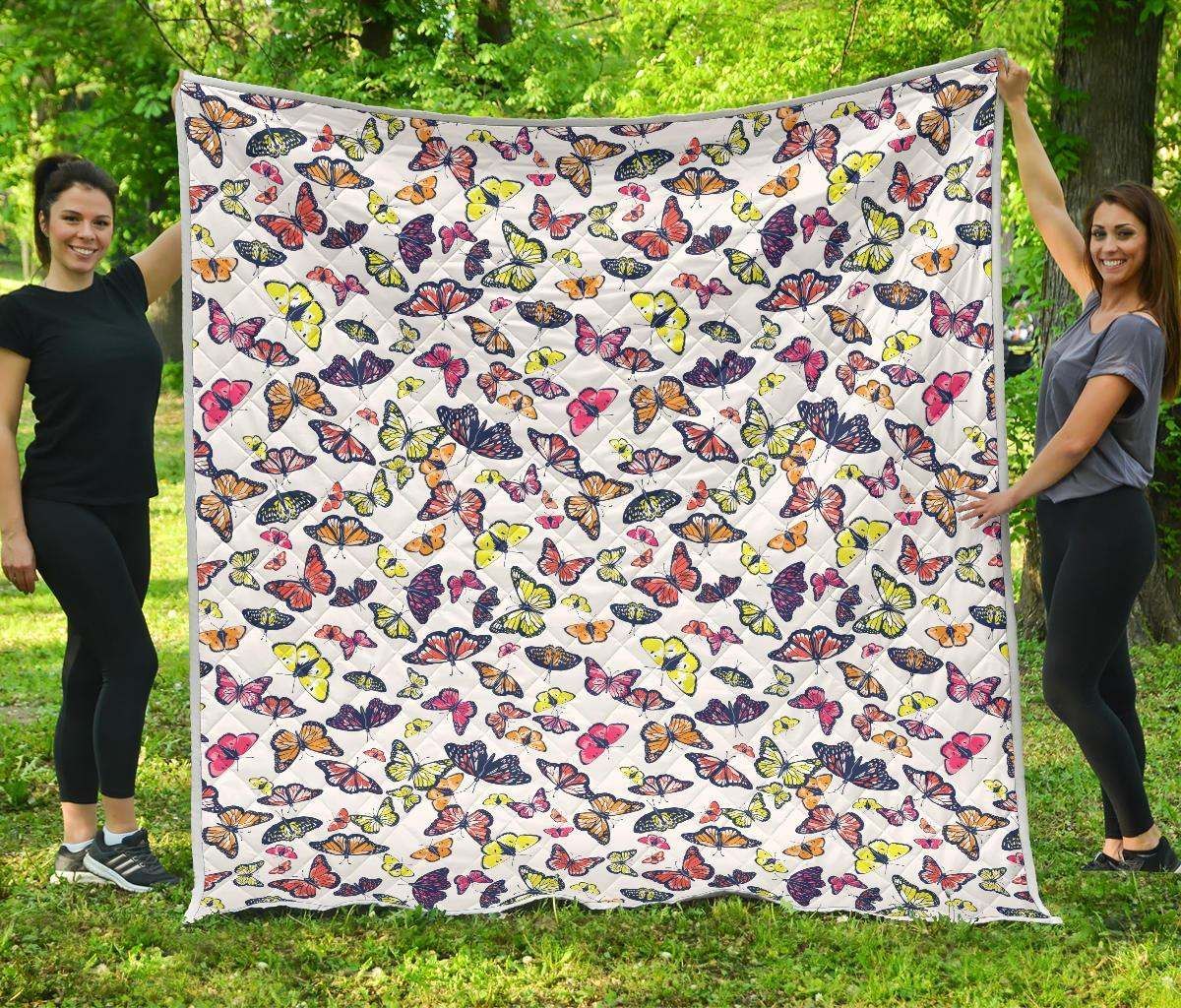 Spring Butterfly CL17100561MDQ Quilt Blanket