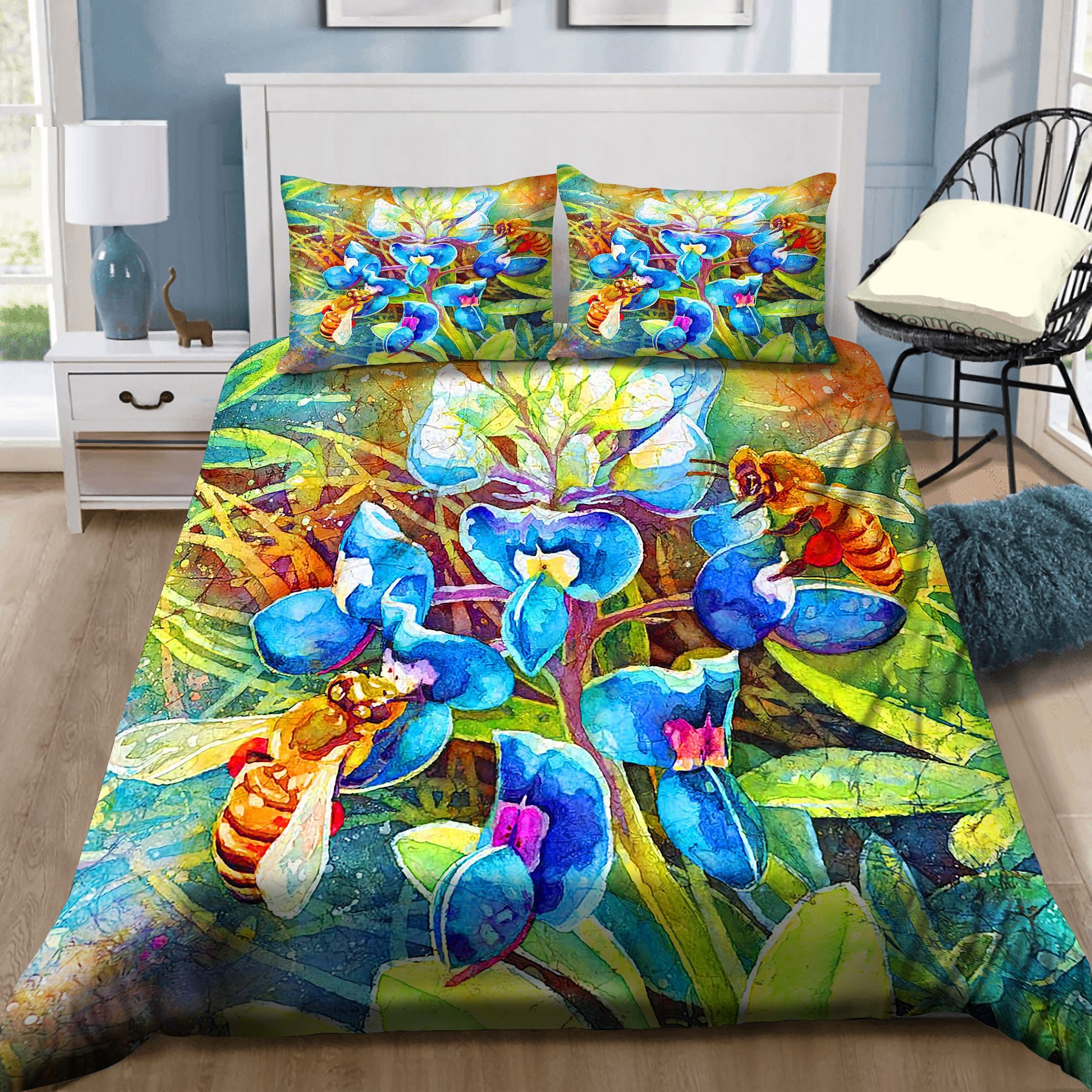 Spring Flower Bedding Set