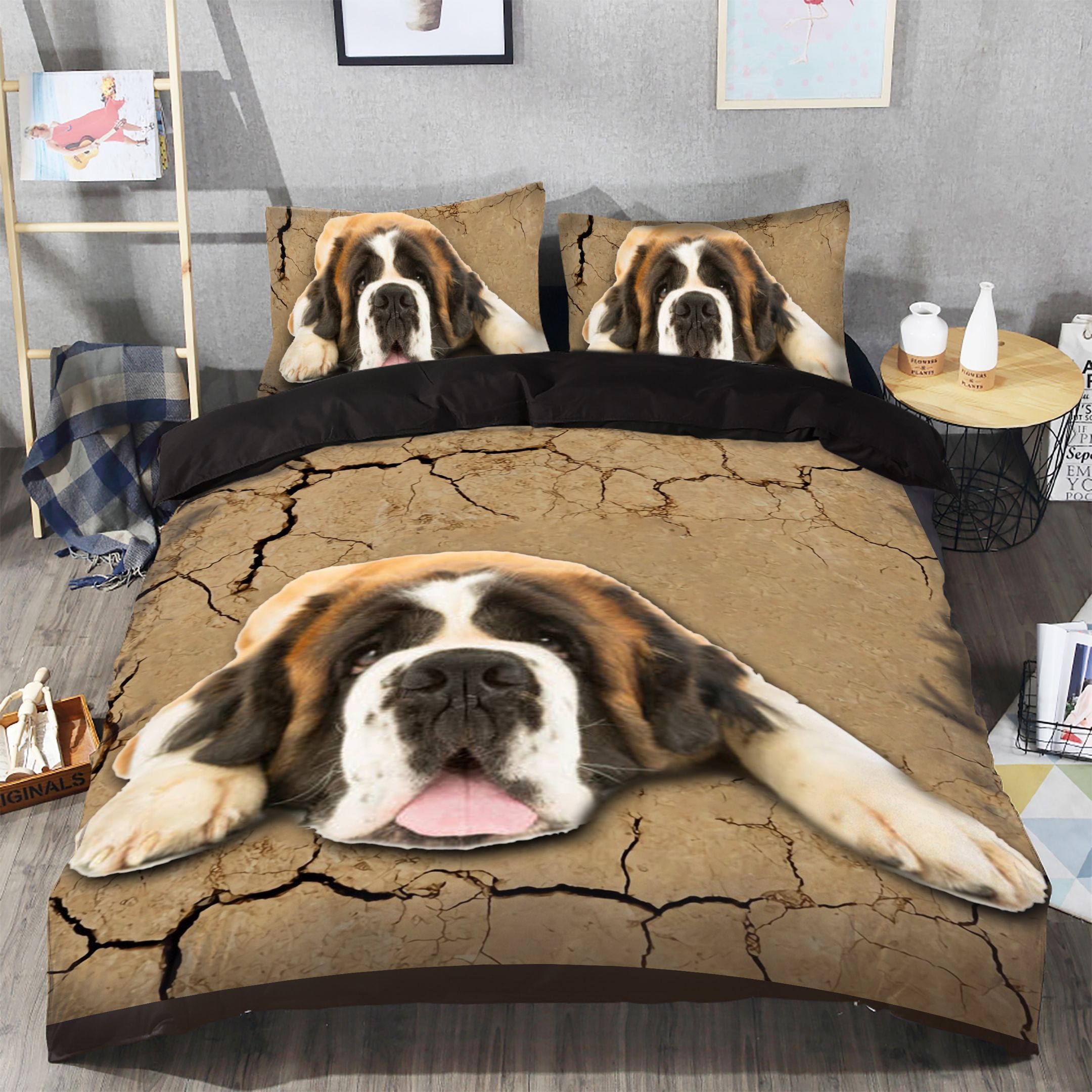St. Bernard Bedding Set