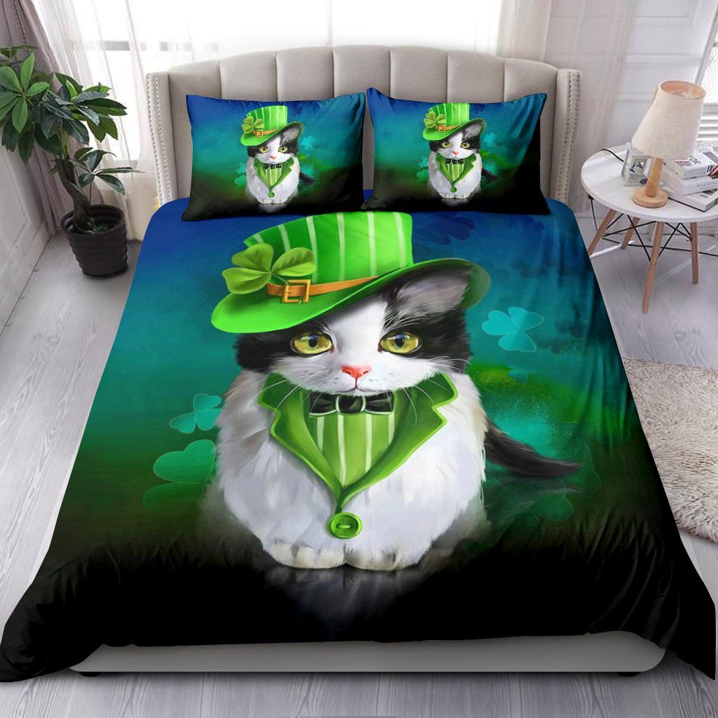 St Patrick Cat Bedding Set