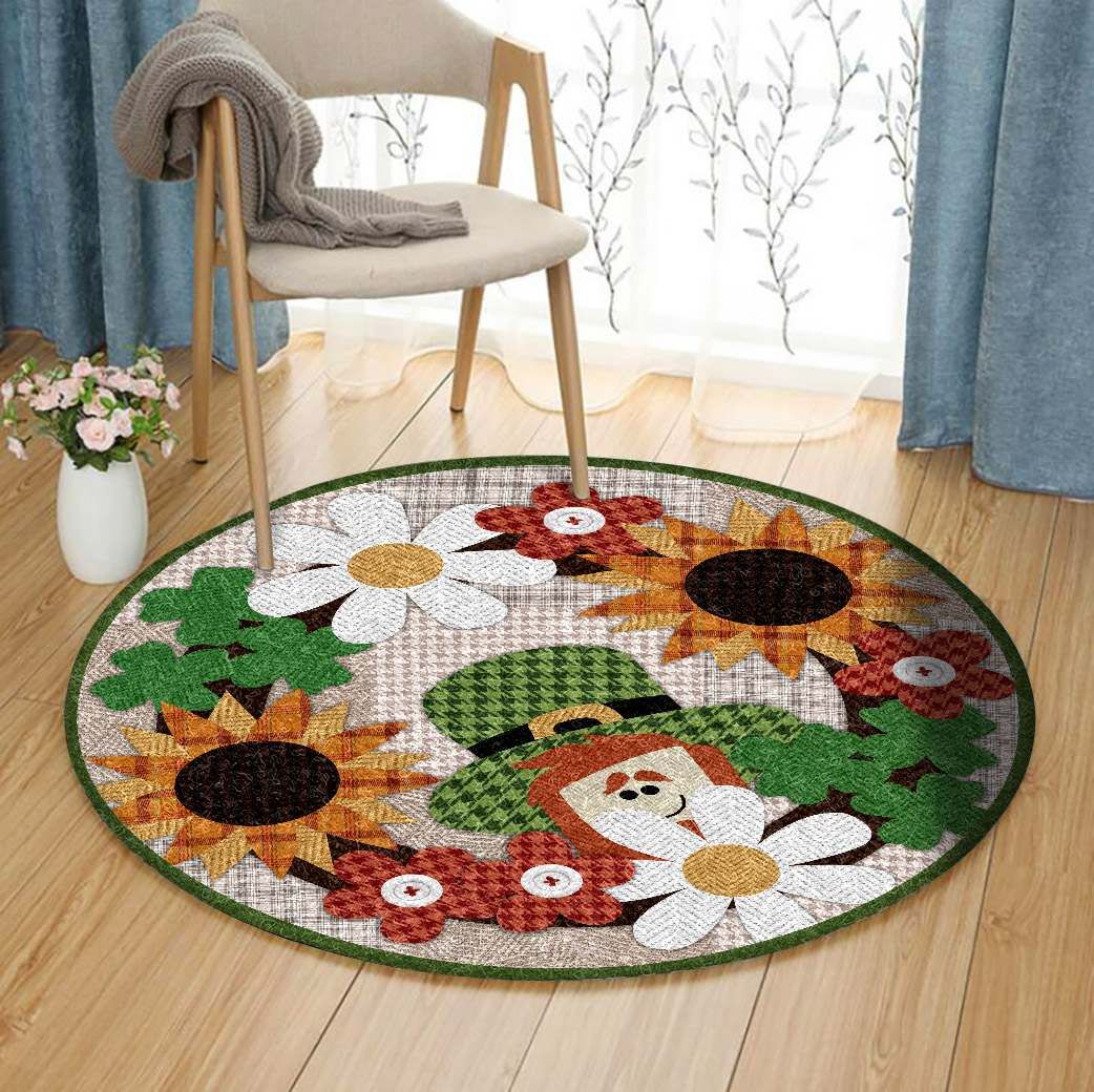 St Patrick Round Carpet