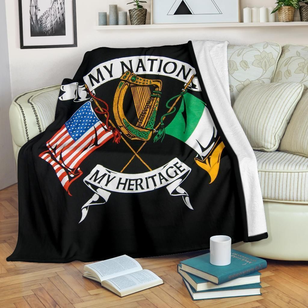 St Patrick’s Day Blanket – My Nation – My Heritage