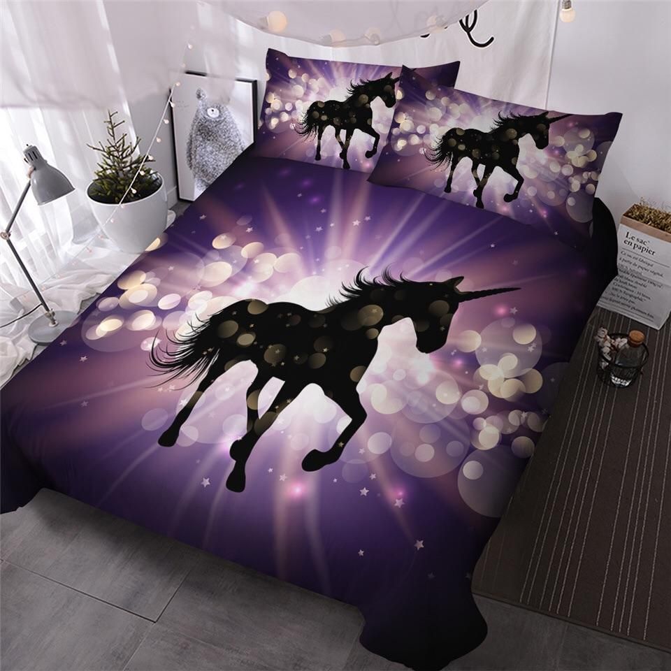 Star Burst Unicorn Bedding Set