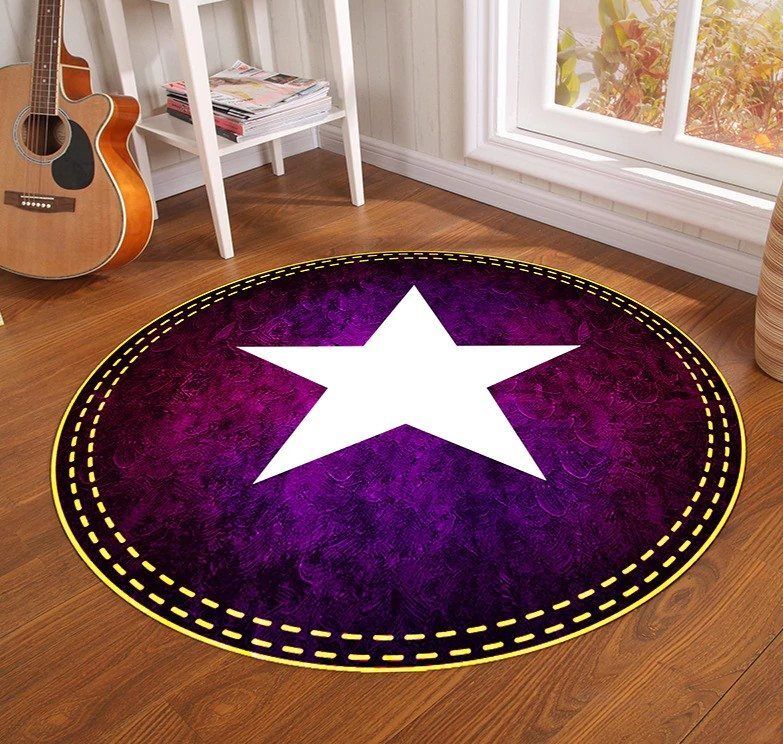 Star Round Carpet