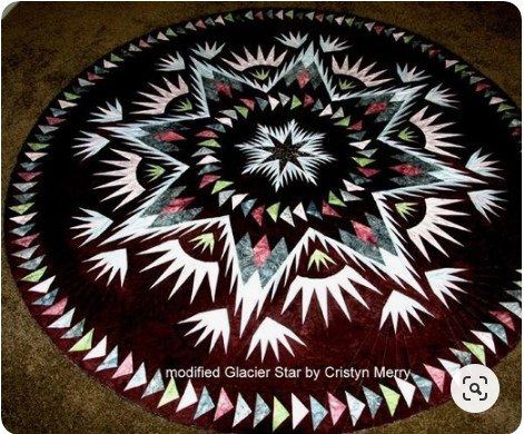 Star Round Carpet