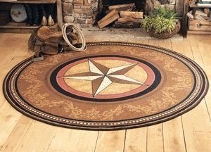 Star Round Carpet