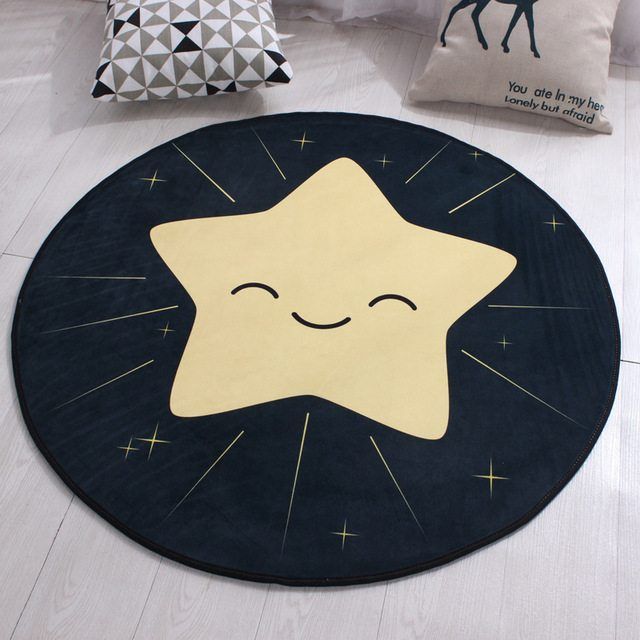 Star Round Carpet