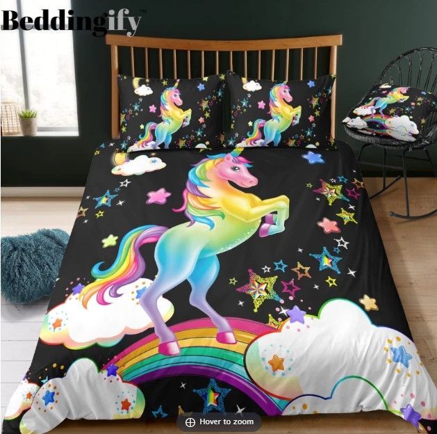 Star Unicorn Bedding Set