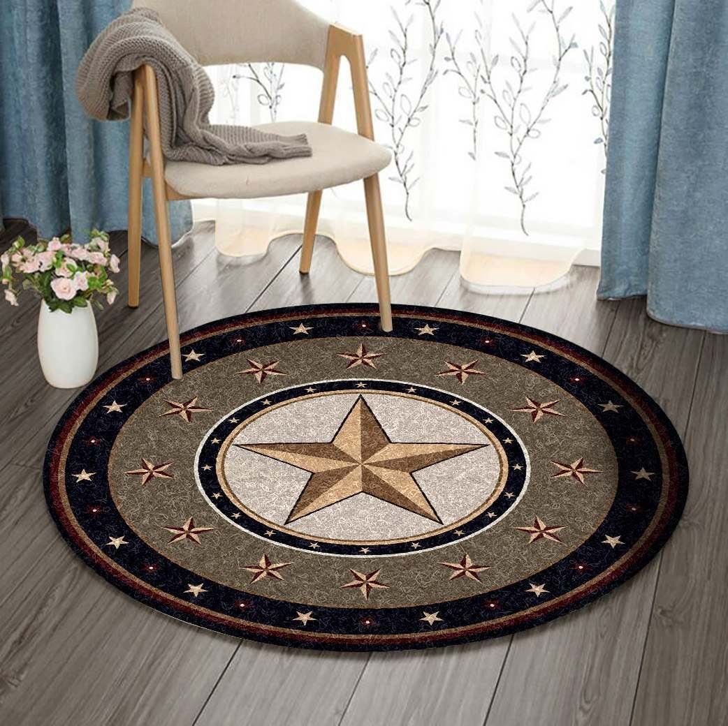 Star Round Carpet