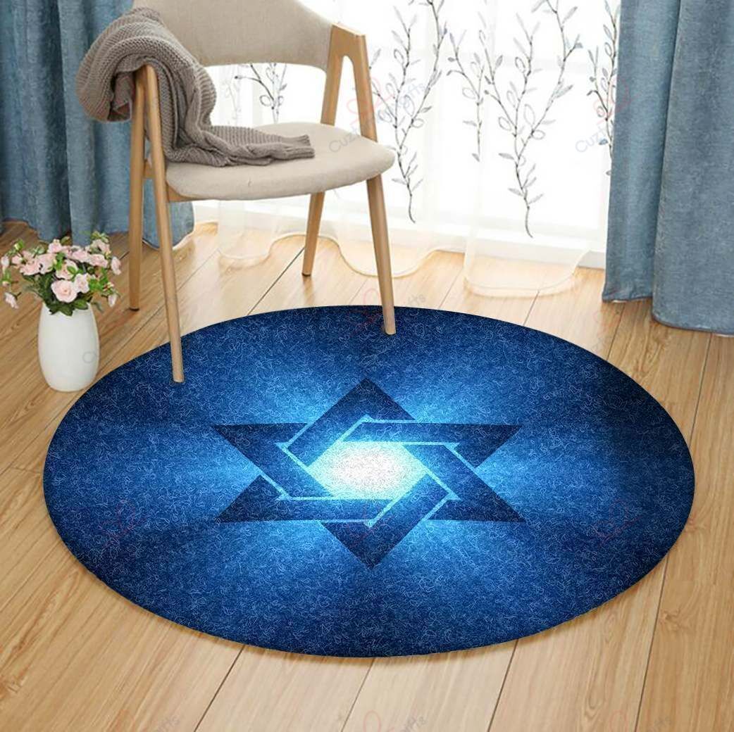 Star Of Round Carpet