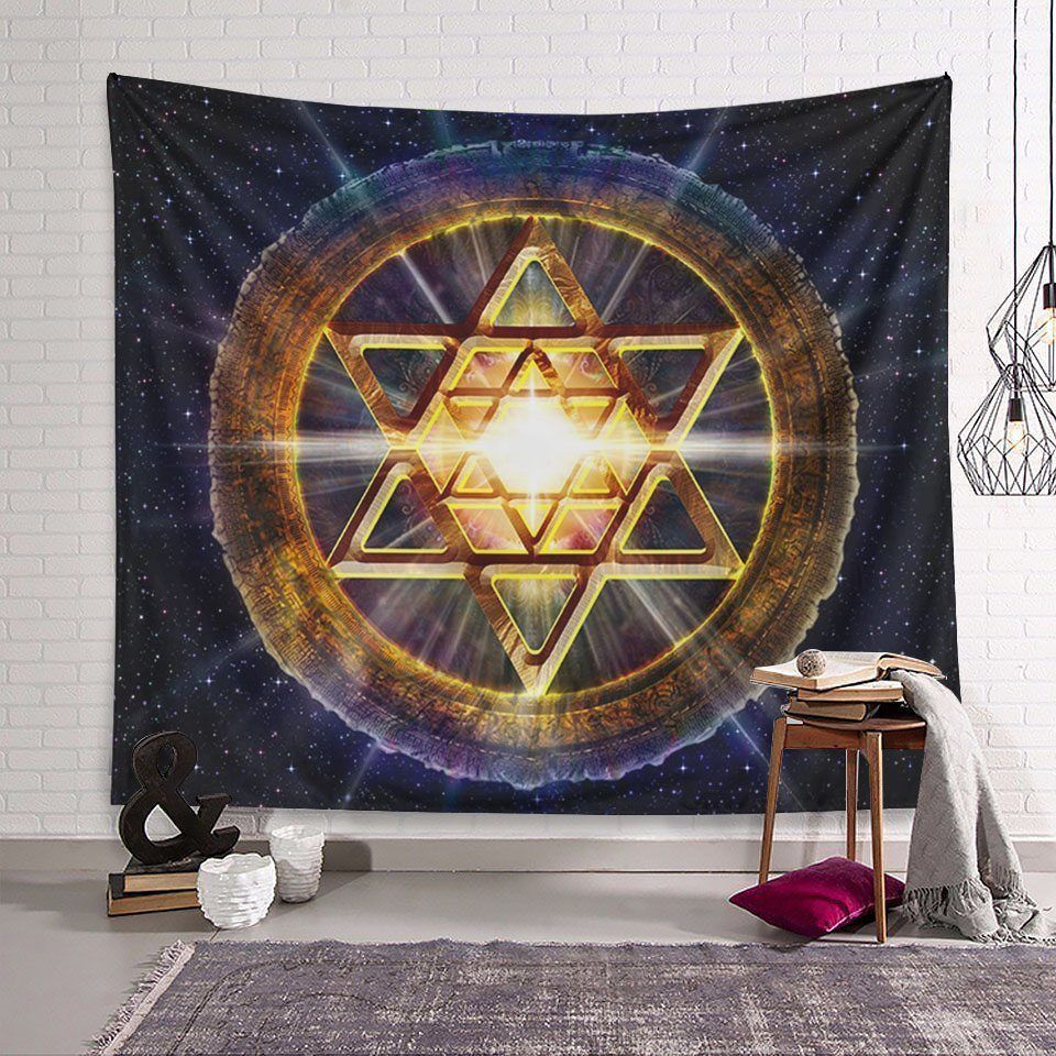 Star Of David HM050816M Tapestry