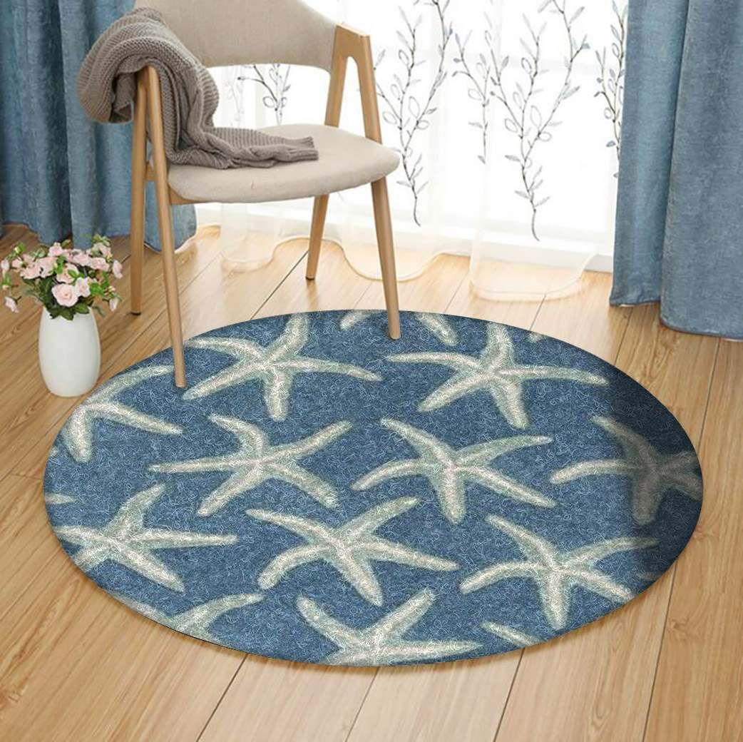 Starfish Round Carpet