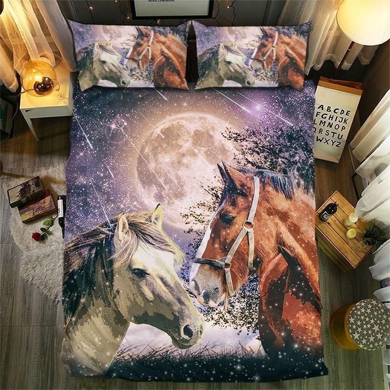 Starry Night Horse Collection  Bedding Set