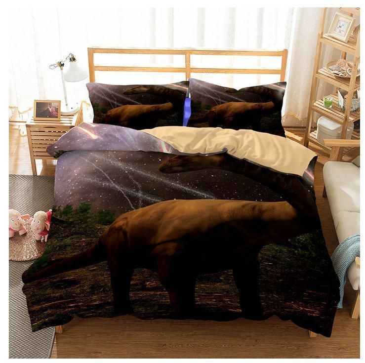 Stars Dinosaur Bedding Set