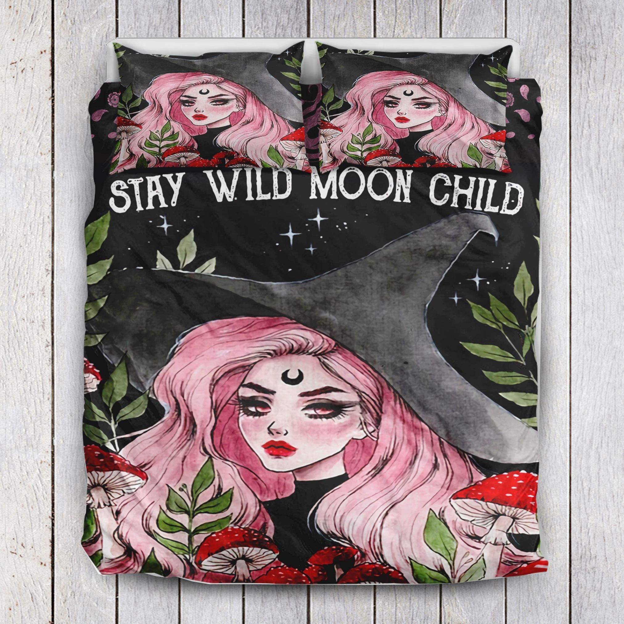 Stay Wild Moon Child Bedding Set