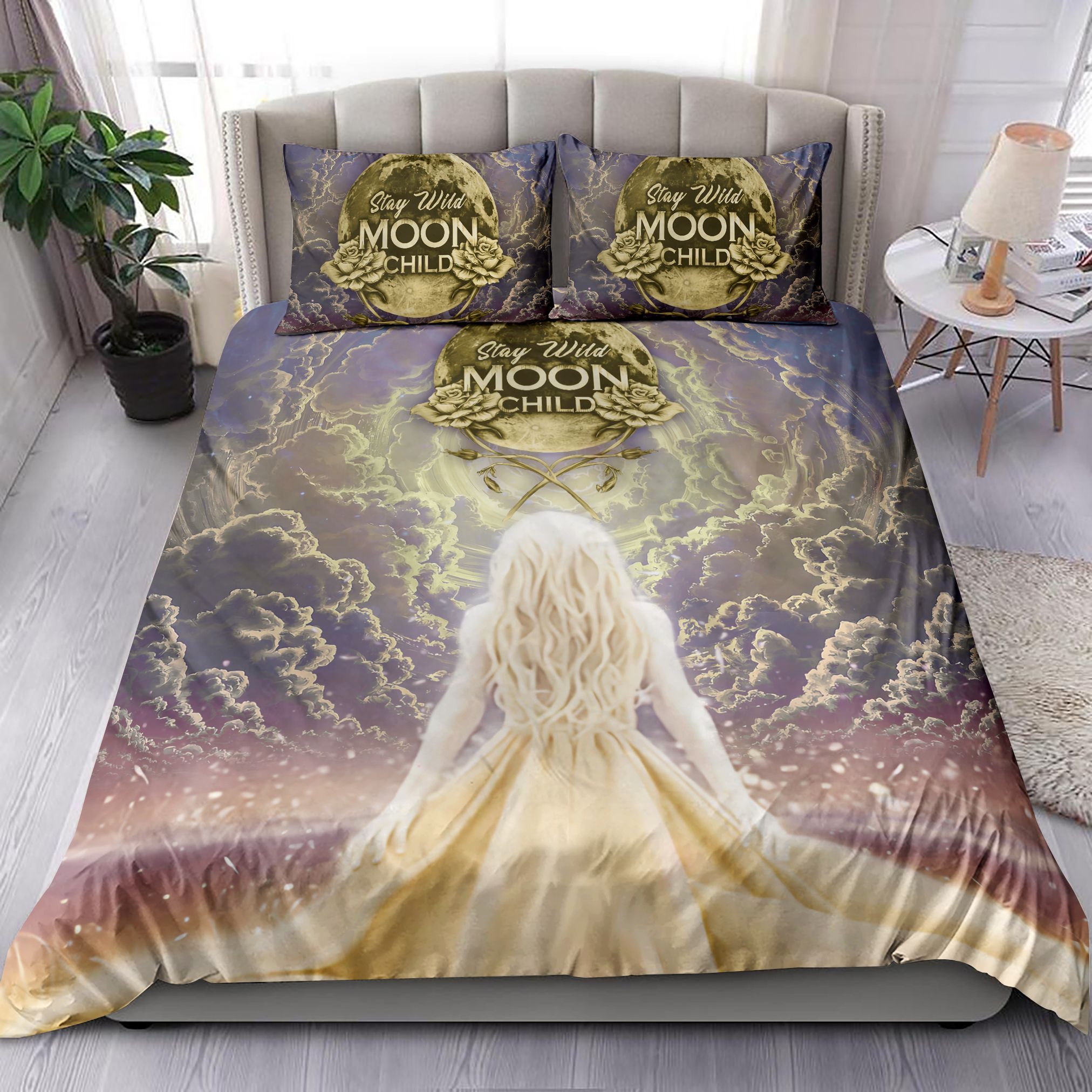 Stay Wild Moon Child Bedding Set