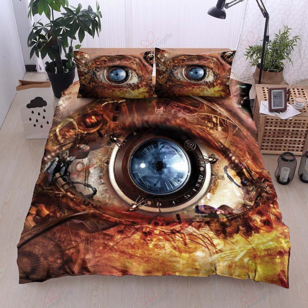Steampunk Eyes Bedding Set