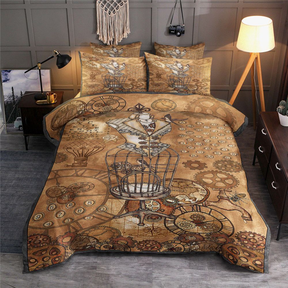 Steampunk Sewing Bedding Set