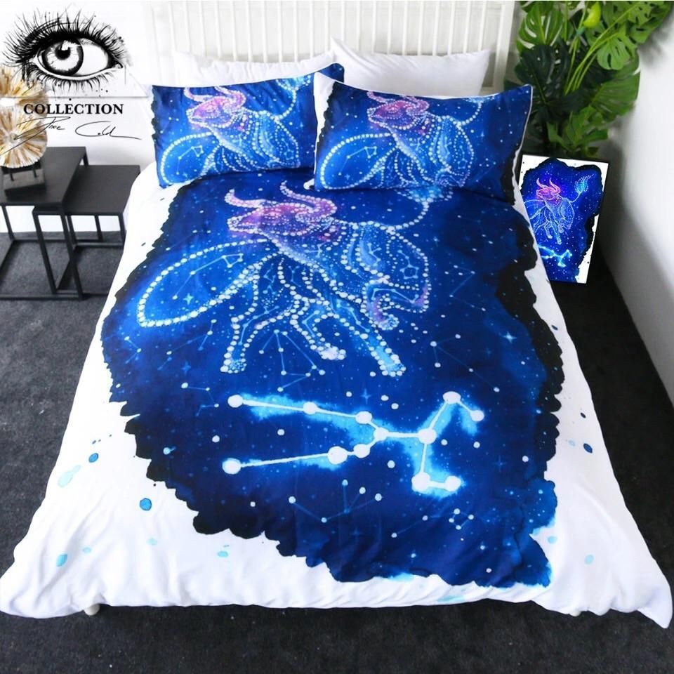 Stier By Pixie Cold Art Bedding Set