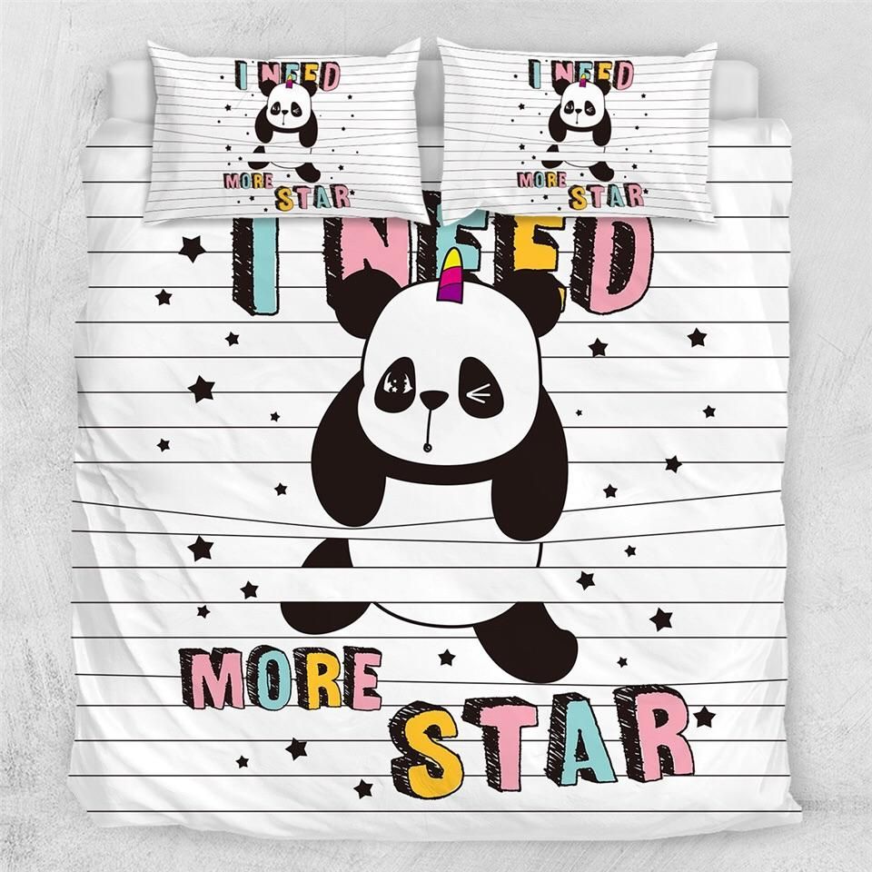 Stuck Panda Bedding Set