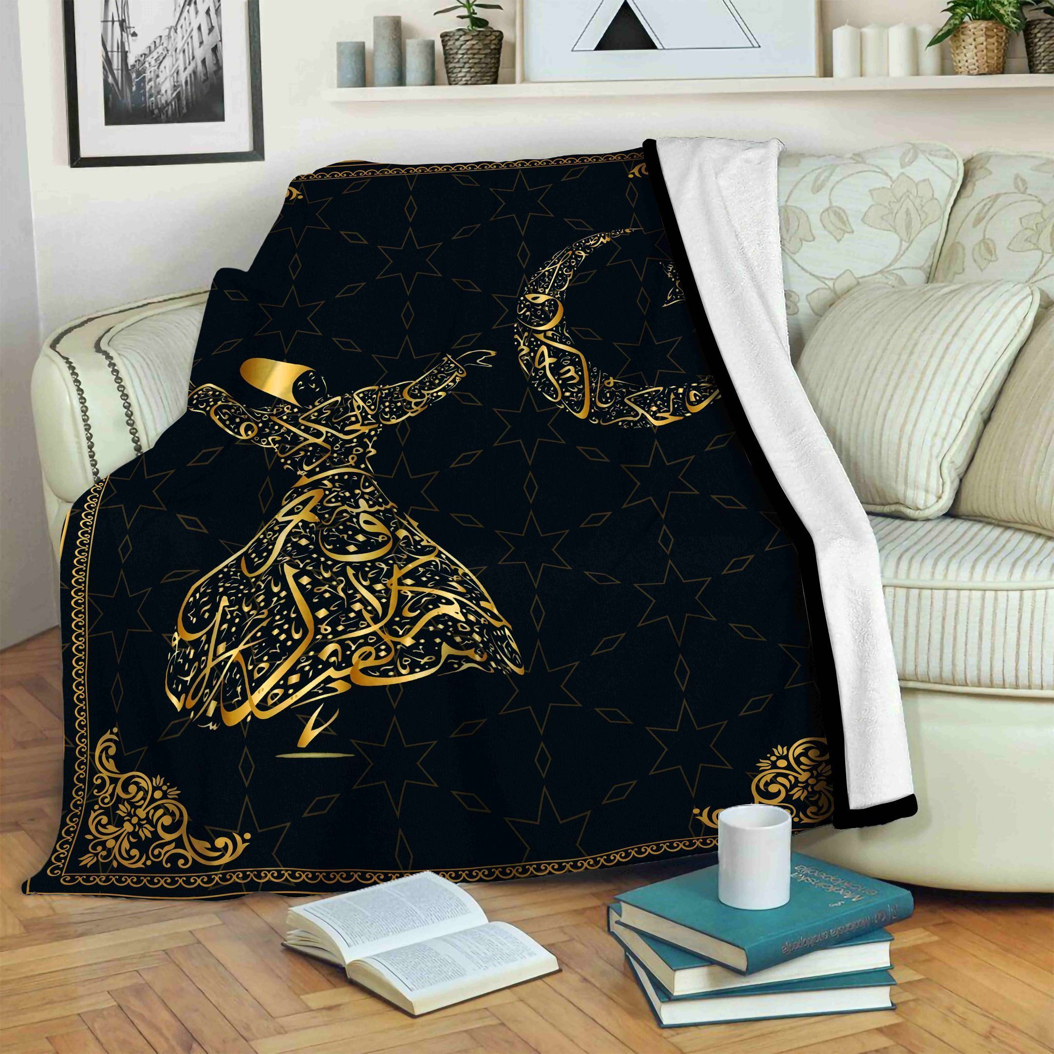 Sufism Fleece Blanket