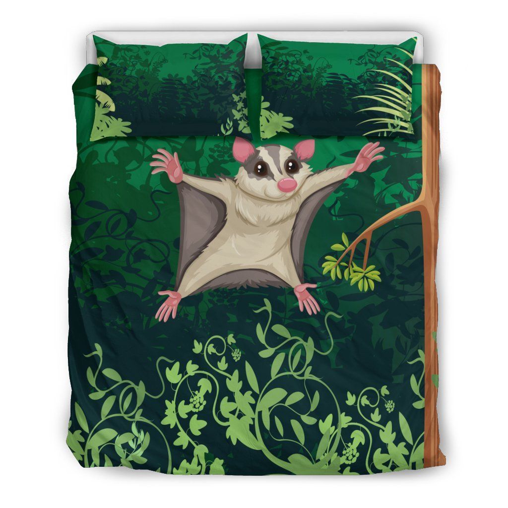 Sugar Glider Forest Bedding Set