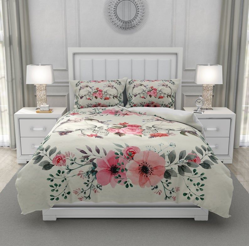 Sugar Skull Bedding Set
