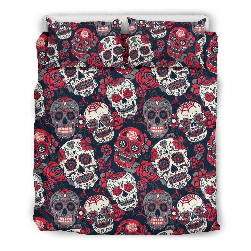 Sugar Skull Bedding Set