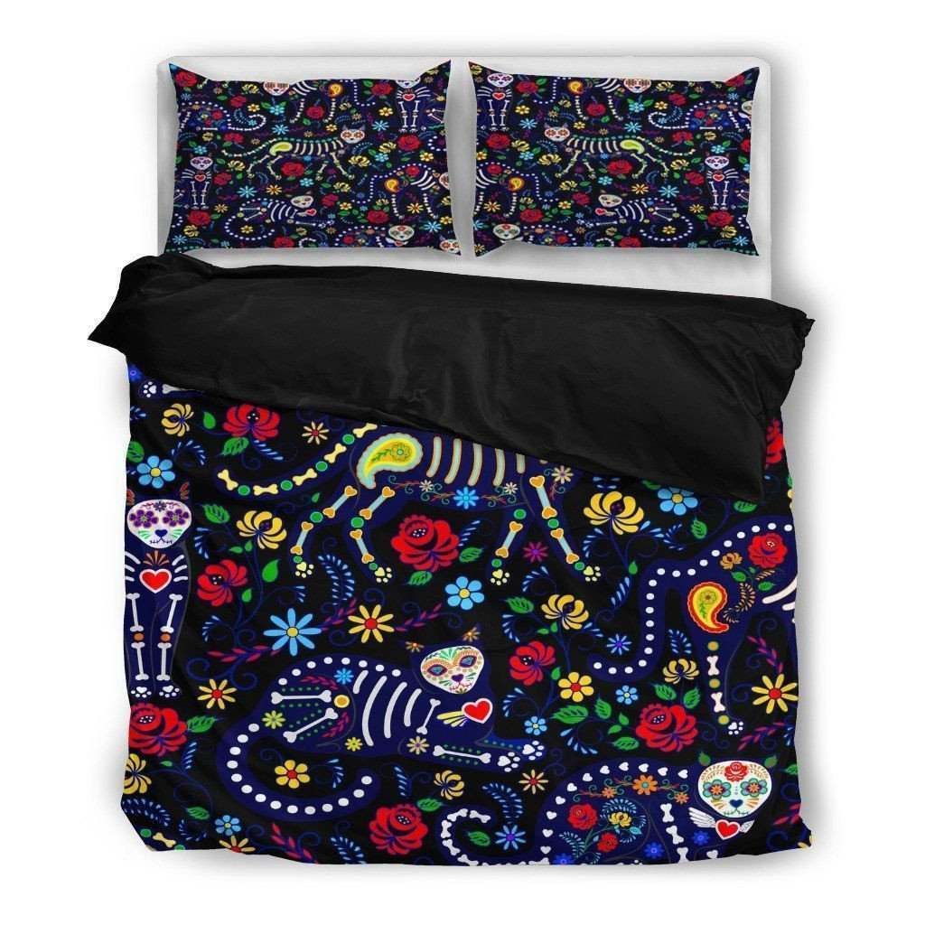 Sugar Skull Bedding Set