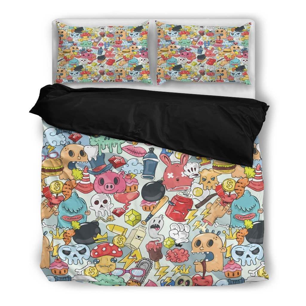 Sugar Skull Bedding Set