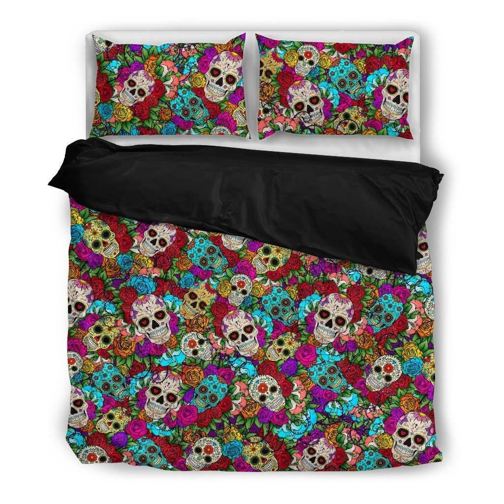 Sugar Skull Bedding Set