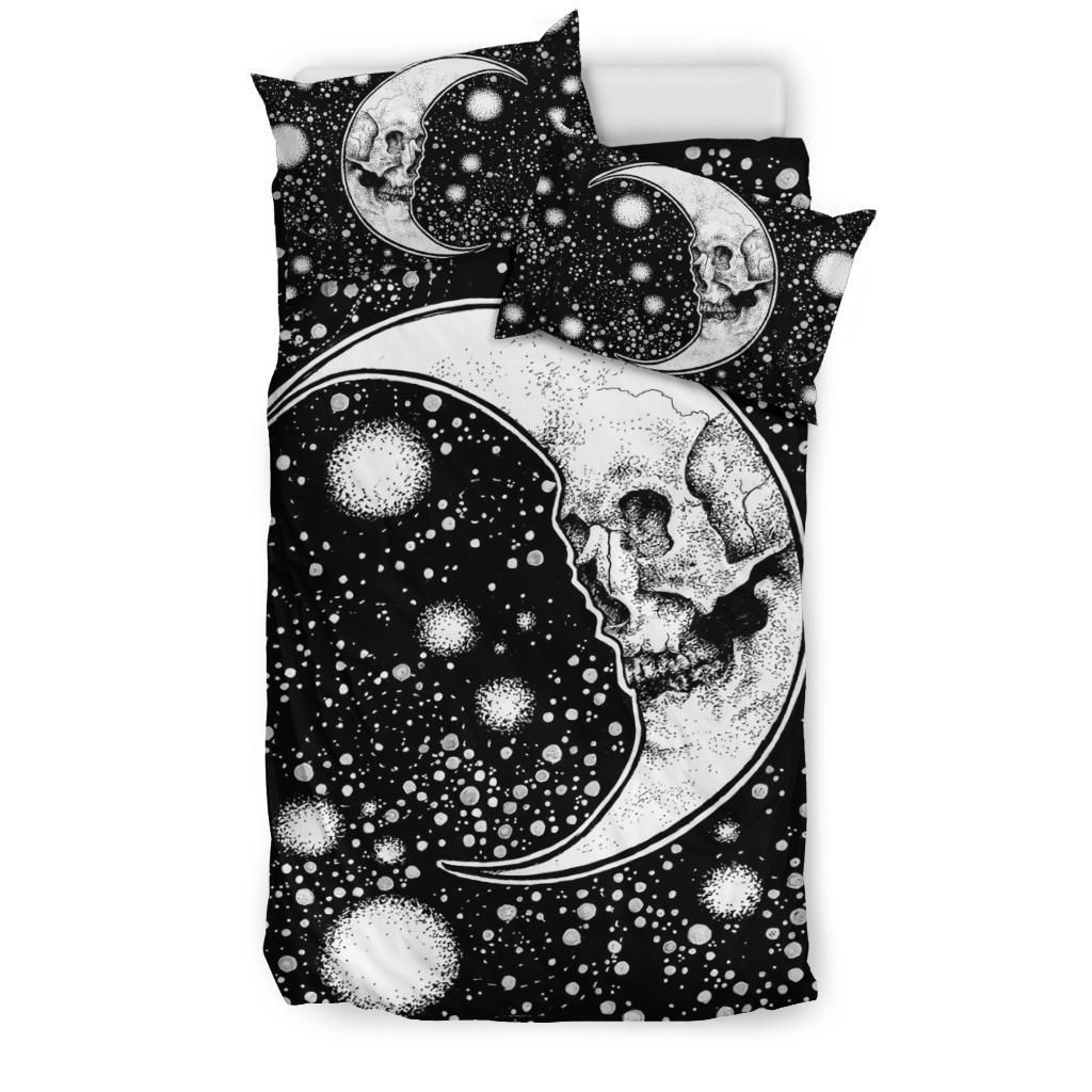 Sugar Skull Dandelion Bedding Set