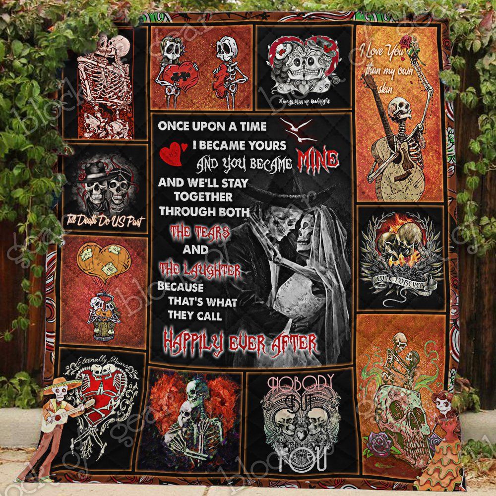 Sugar Skull I Become Your Quilt Blanket Chrismas Gift Dhc04011252Dd