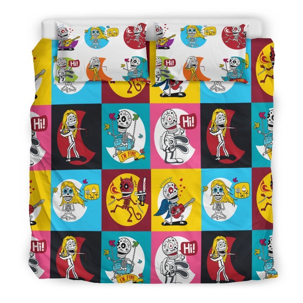 Sugar Skull Killers Bedding Set