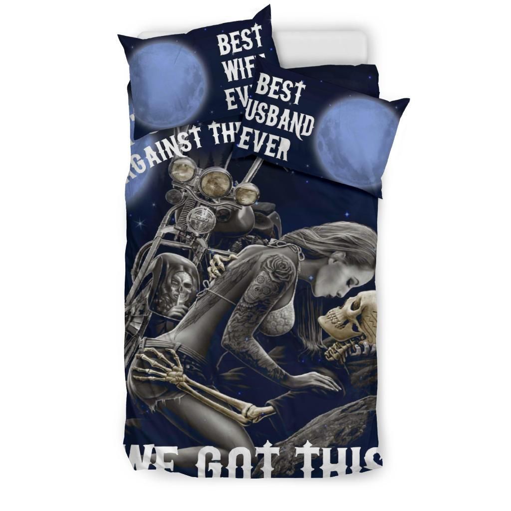 Sugar Skull With Beauty Bedding Set