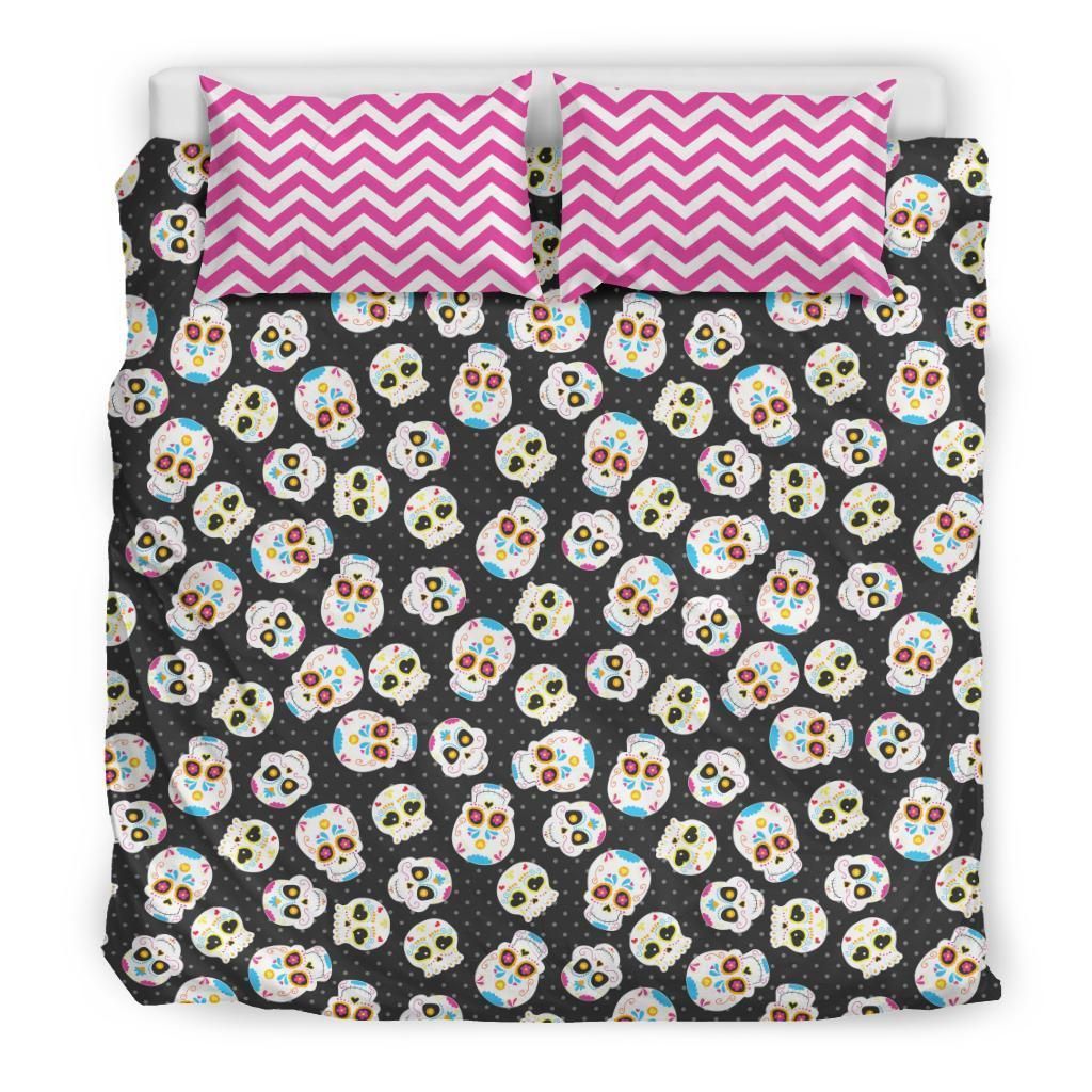 Sugar Skulls Bedding Set