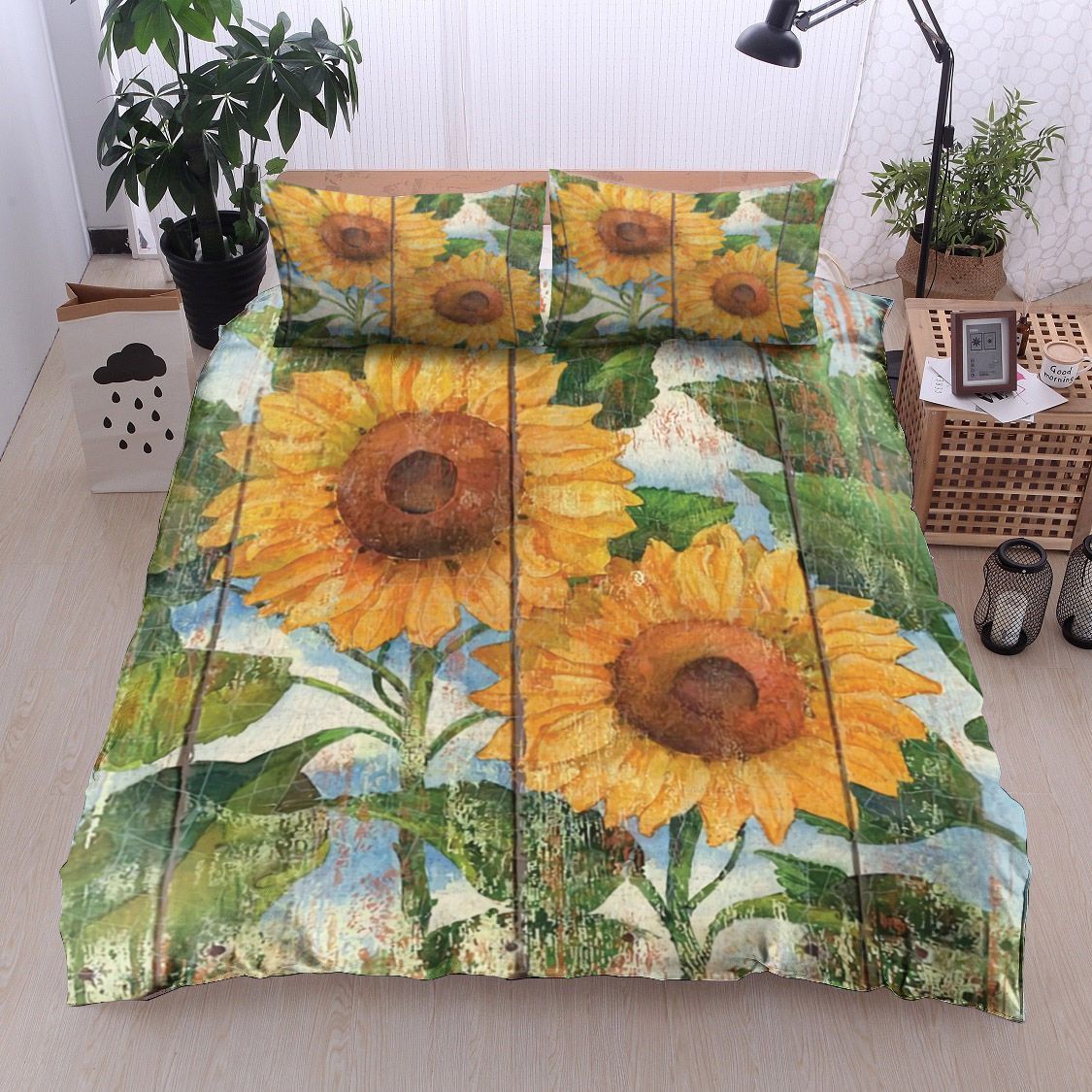 Summer Sunflowers Bedding Set