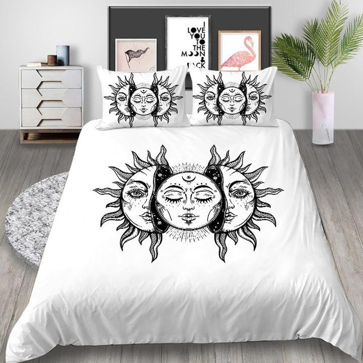 Sun And Moon Bedding Set