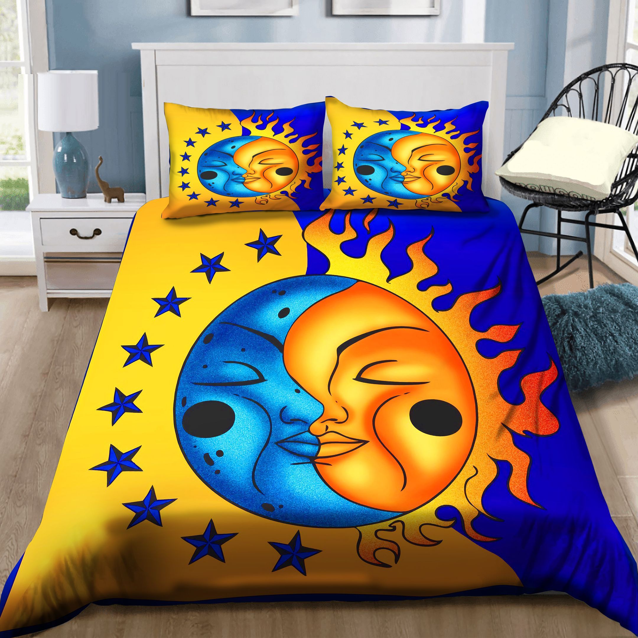 Sun And Moon Bedding Set