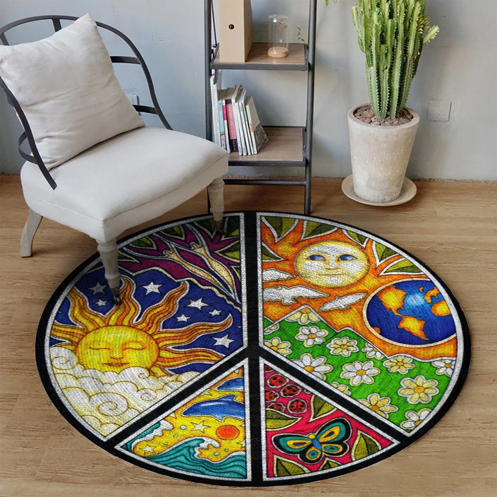 Sun Round Carpet