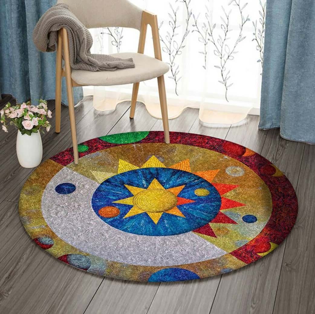 Sun Round Carpet