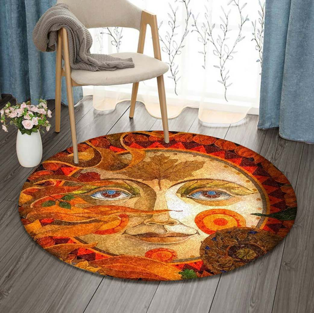 Sun Round Carpet