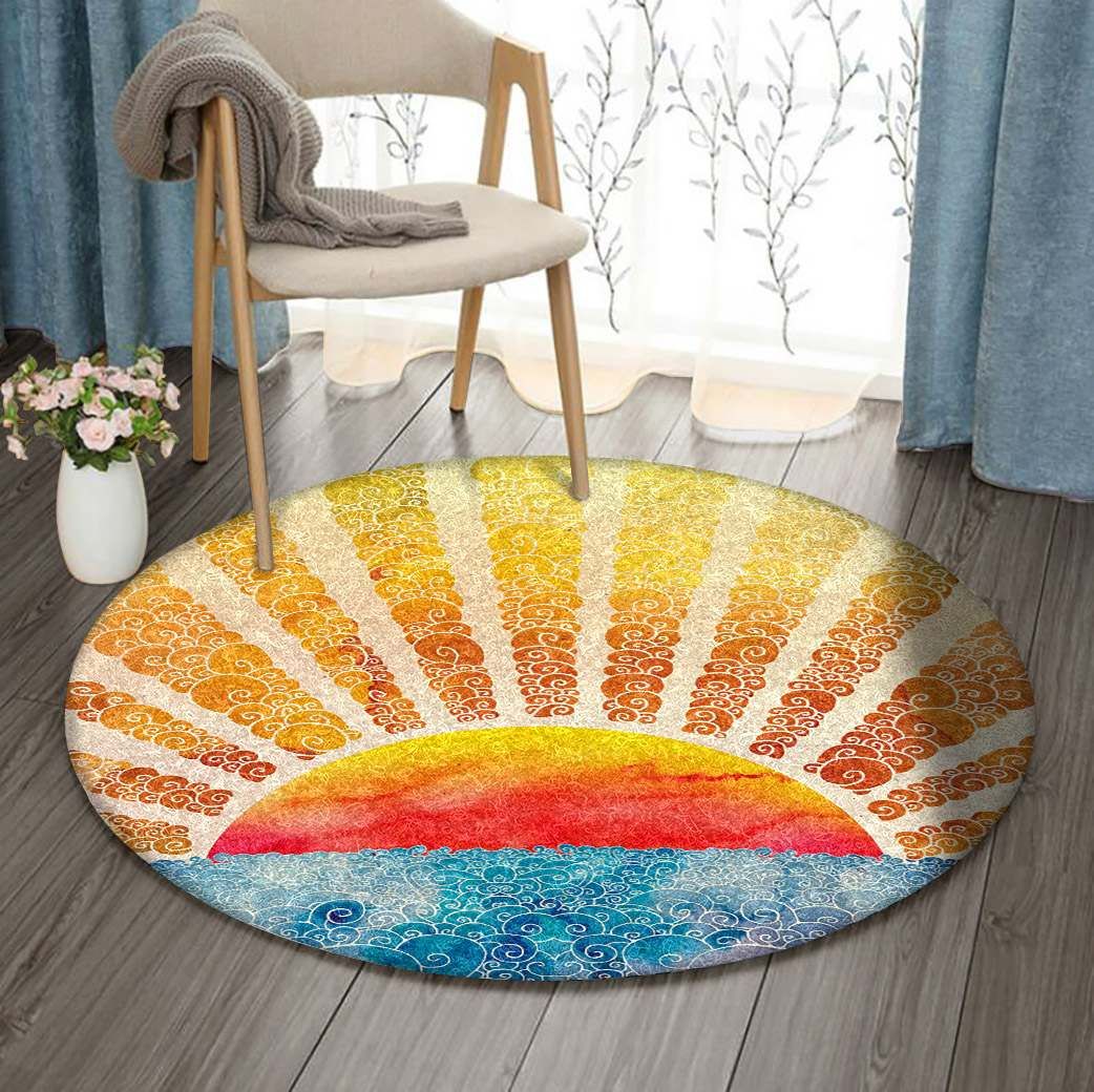 Sun Round Carpet