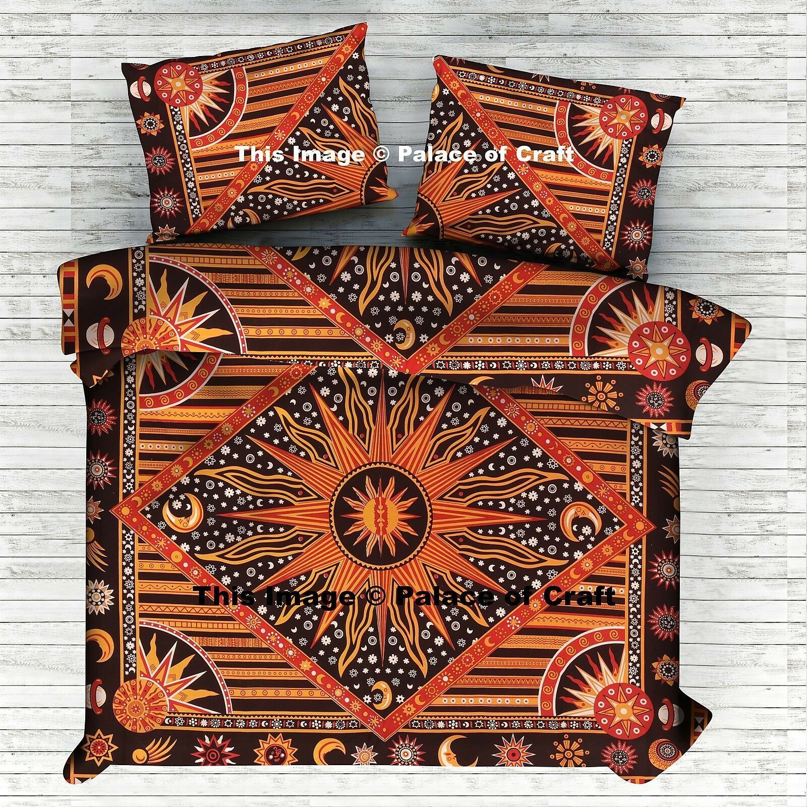 Sun Hippie Bedding Set